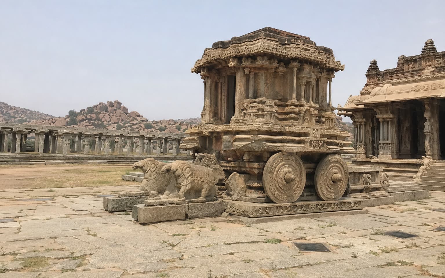 A view from Hampi, Karnataka
